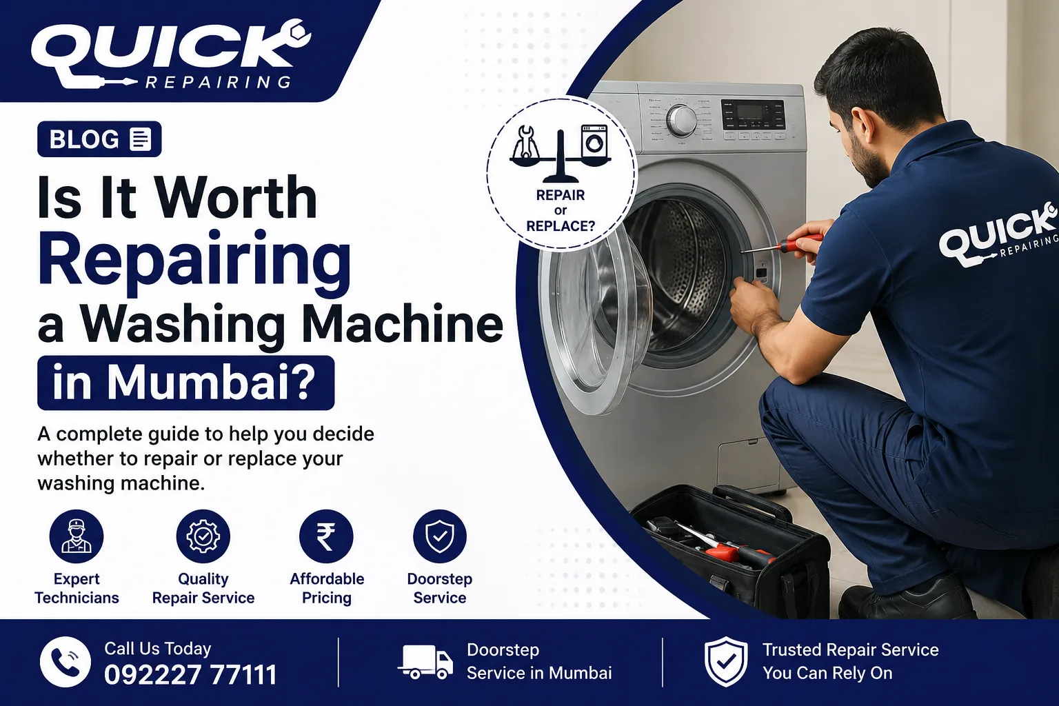 Is It Worth Repairing a Washing Machine in Mumbai?